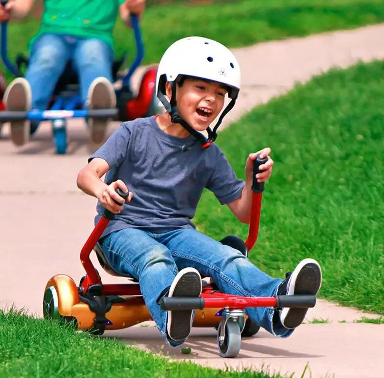 Hoverkart for hoverboard All Size Hoverseat Go-Kart Suitable for Hoverboard Accessories 6.5 Inch8 Inch10 Inch Flame Hover Seat (32)