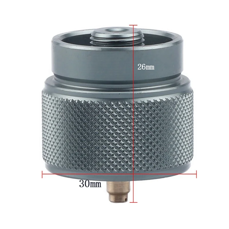 

USA shipping Canister Stove Adaptor Conversion Split Type Furnace Head Adapter Outdoor Camping Propane Small Tank Input Adapter