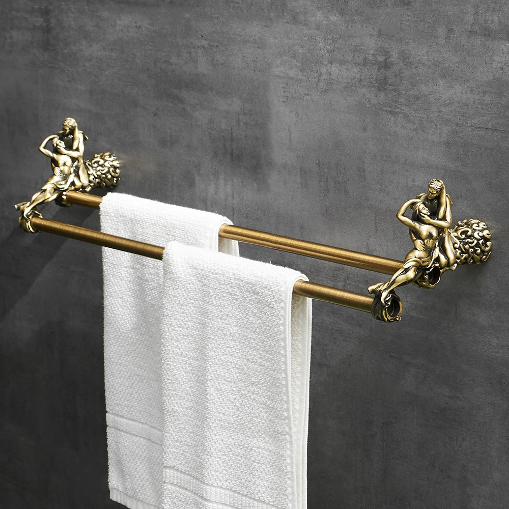 Wall Mount Romantic Bathroom Shower Hardware Accessories Set Towel Ring Robe Hook Toilet Paper Holder Towel Bar MB-0810B toilet paper holder bathroom hardware set bathroom hardware accessories