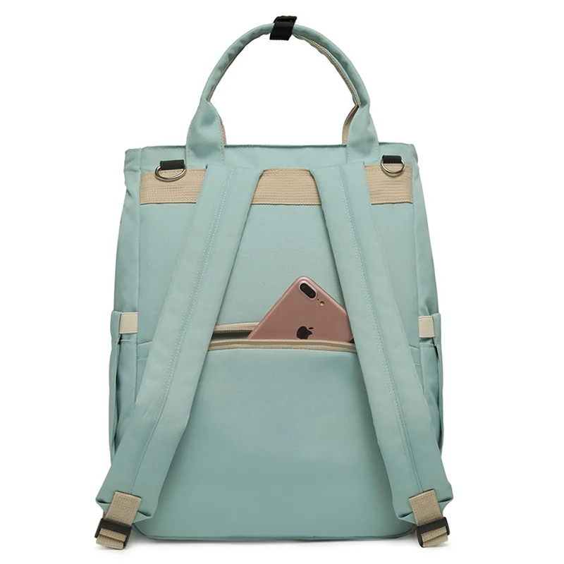 Мода Мумия сумка на двух ремнях Многофункциональный рюкзак для мамы большой емкости пеленки сумка дорожная детская коляска сумка Hanimom