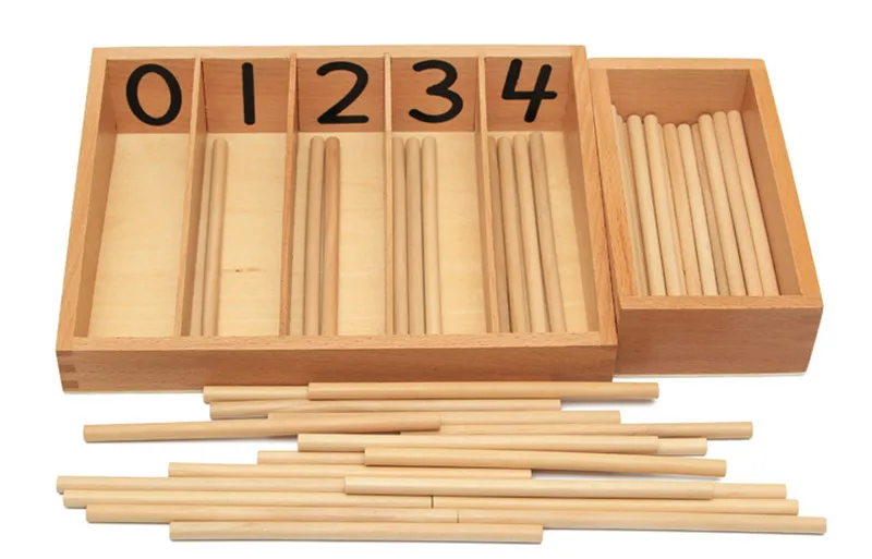 New Wooden Toy Baby Toy Spindle Box With 45 Spindles Montessori Mathematics Learning and Education Educational Toys Spindle Rod New Wooden Toy Baby Toy Spindle Box With 45 Spindles Montessori Mathematics Learning and Education Educational Toys Spindle Rod