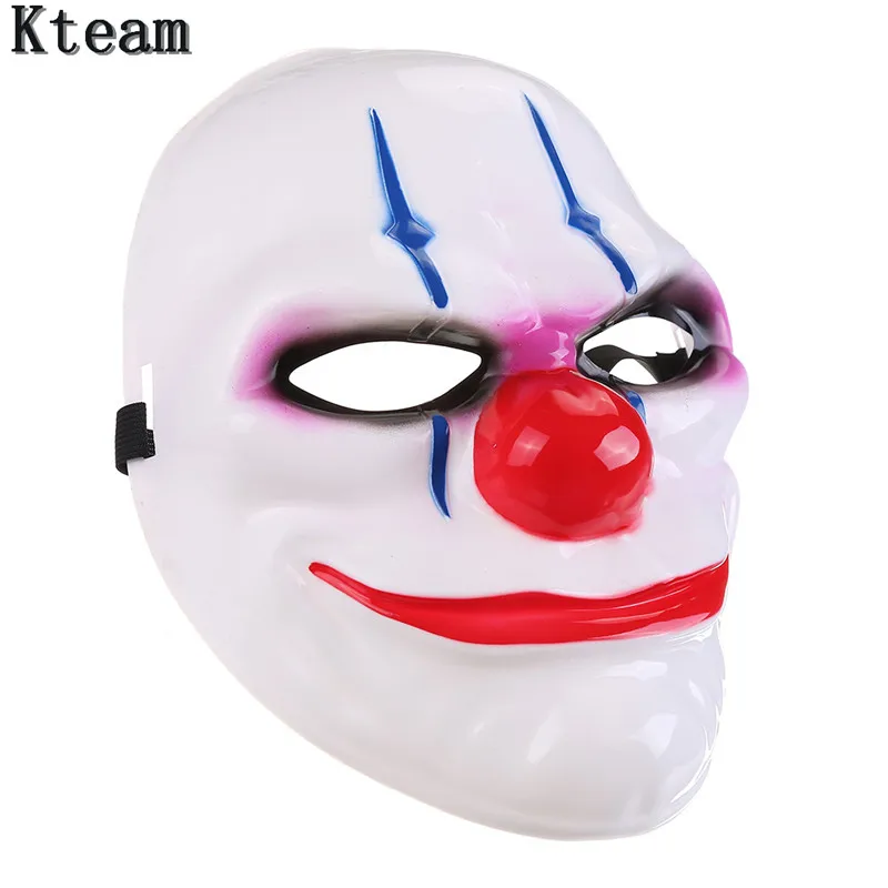 Payday 2 маска PVC The Heist Dallas/Wolf/Chains/Косплей хокстона Хэллоуин страшный клоун