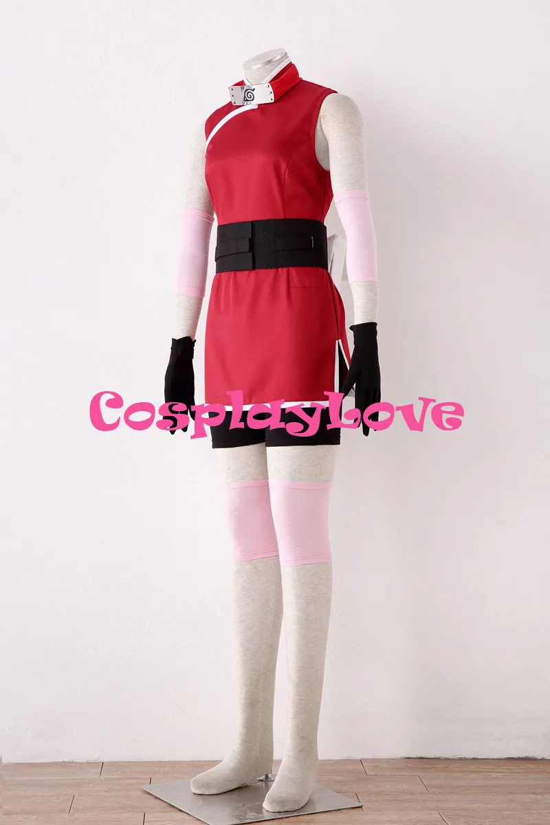 The last Naruto the movie Sakura Haruno Cosplay Costume  (3)