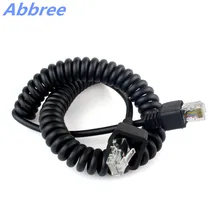 8 Pin Hand Mic Speaker Cable Microphone Line for Walkie Talkie Kenwood TK-868G TK-768G TK-862G TK-762G TK-7100 TK-8100 Radios
