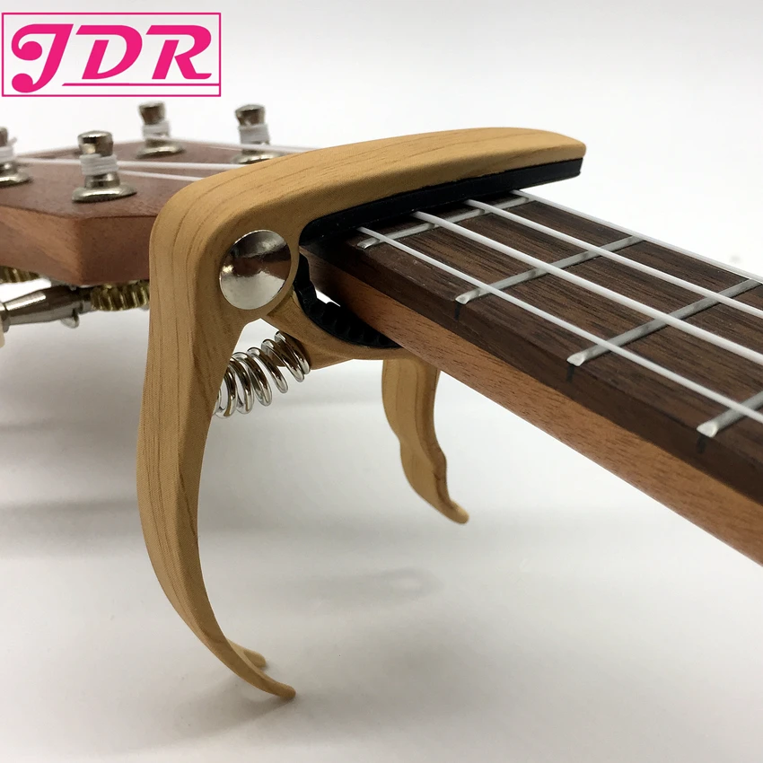 

JDR Guitar Accessorie kulele Folk Flexible Transfer Adjust The Pitch Personalized Wood Pattern Grain Zinc Alloy Material