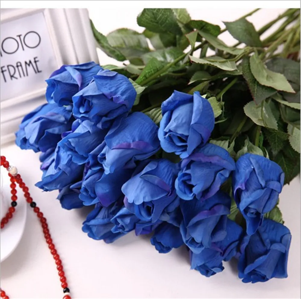 1Pcs 45cm DIY Moisturizing rose ecoration Placed Bouquet Wedding Decoration Flower Birthday