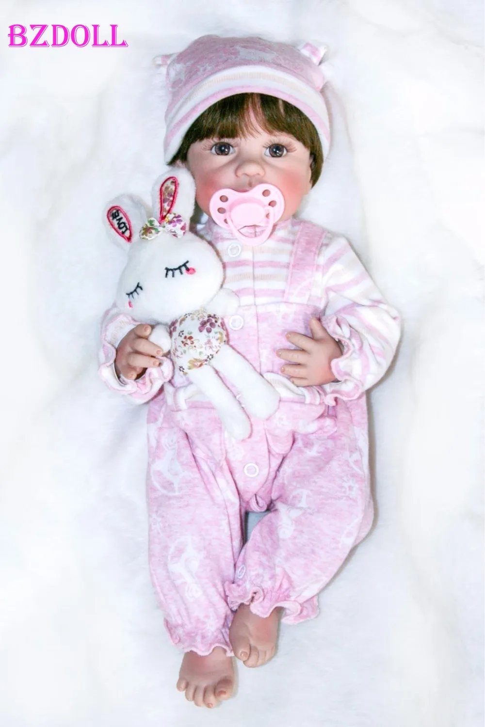 40 см Силиконовая виниловая Кукла Reborn Baby Doll, 16 дюймов, кукла для новорожденных девочек, игрушка для ванны, подарок на день рождения, подарок для ребенка, игра