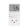 IL macho salida cronómetro Digital electrónico con temporizador 220V AC hembra temporizador enchufe interruptor de relé de tiempo de Control programable ► Foto 2/6