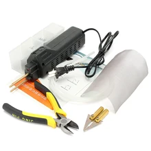 Easy Use Portable Spatula Hot Stapler Plastic Repair Kit Pliers Welding Machine Spared Home Use Compact Car Bumper With Case