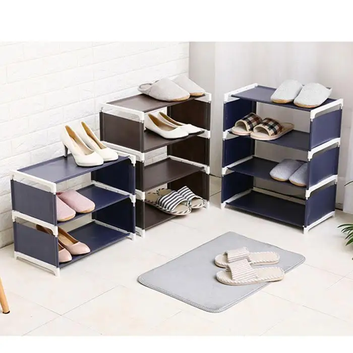 Новая многофункциональная для обуви, органайзер, 4 слоя, стеллаж для хранения обуви, стеллаж для хранения обуви, стеллаж для обуви, шкаф, домашняя мебель