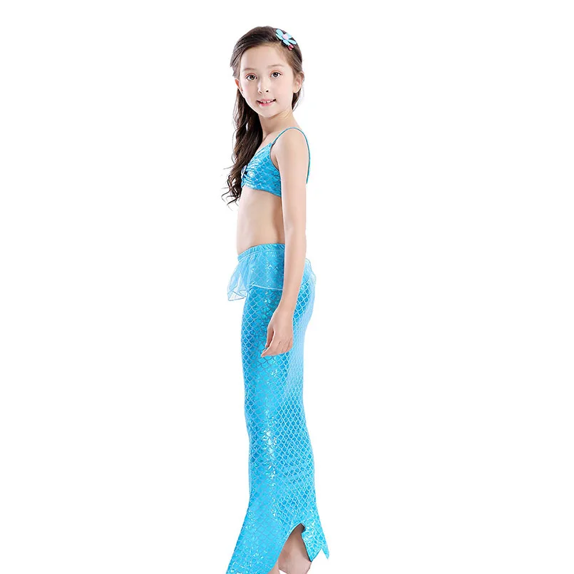 mermaid tail swimwear blue 3