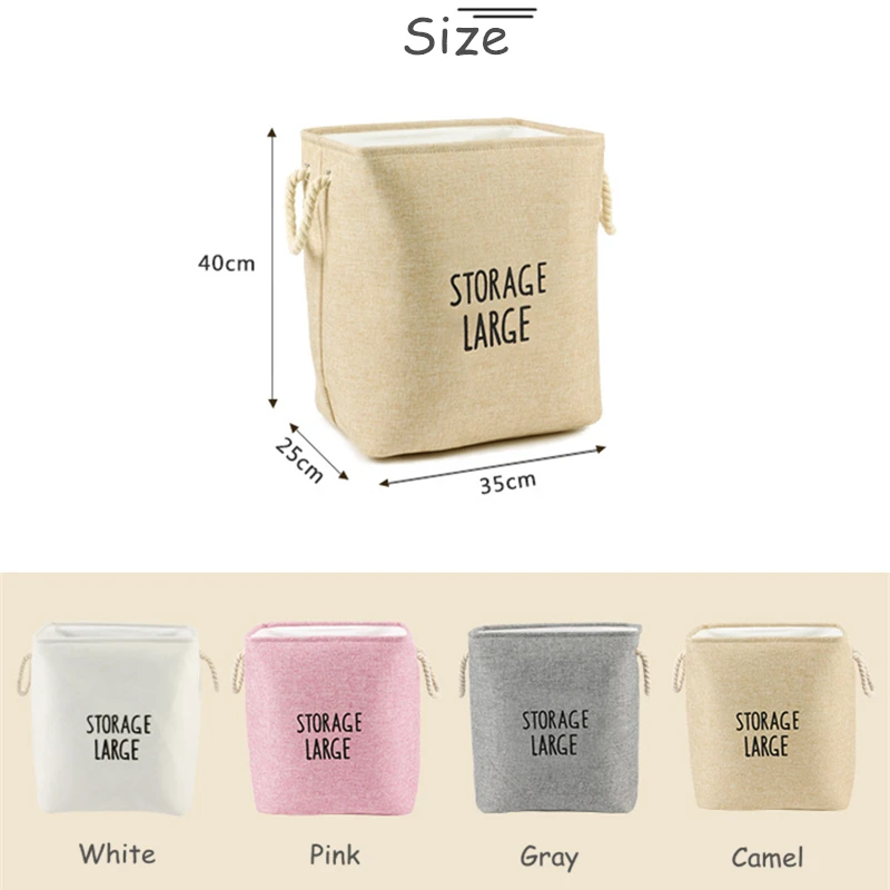 LRAOZOYM جديد تخزين سلة الغسيل حقيبة مقابض القطن الكتان الشمال نمط وضع القذرة الملابس الحمام المنظم 35*25*40 cm LR051 LRAOZOYM جديد تخزين سلة الغسيل حقيبة مقابض القطن الكتان الشمال نمط وضع القذرة الملابس الحمام المنظم 35*25*40 cm LR051