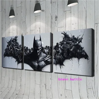

DC Batman Justice League 3 Pieces Canvas Painting Print Living Room Home Decor Modern Wall Art Oil Painting