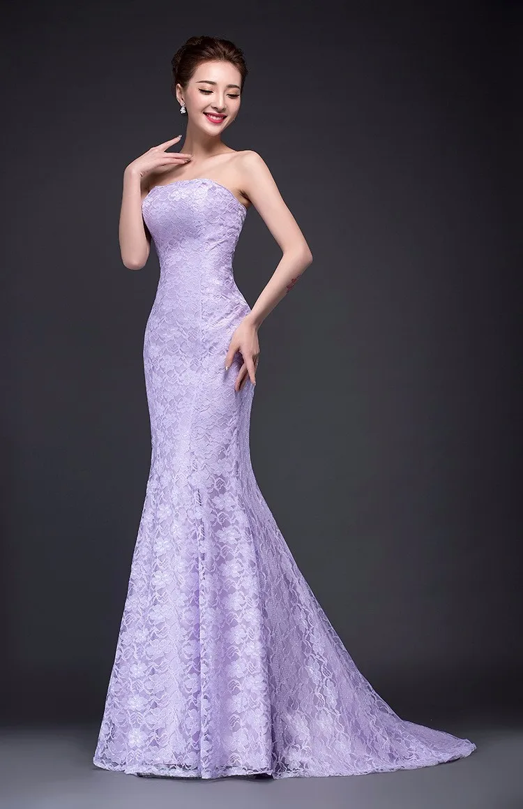 DM-2670Z#Spring summer new long Dresses white and red 2021 tail sexy slim bride violet toast suit wedding dress wholesale cheap red wedding dresses