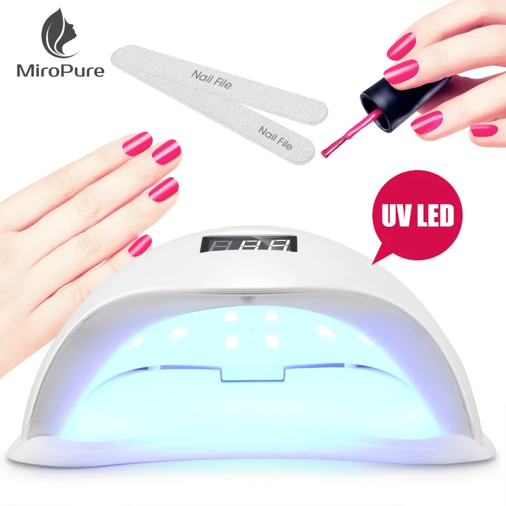 MiroPure UV Lamp Nail Dryer Led Lamp Nail Polish Solidification Machine