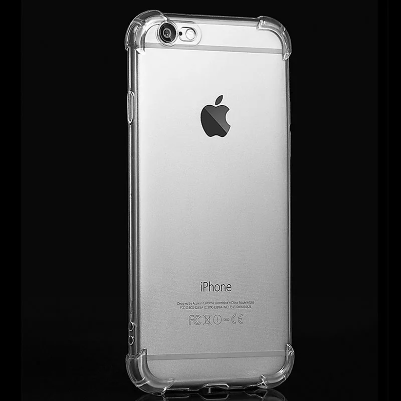 Wangcangli для iphone 6 para o 6S SI caso + Pacote de vidro Temperado Transparente telefone Ultra fino|Бамперы| |