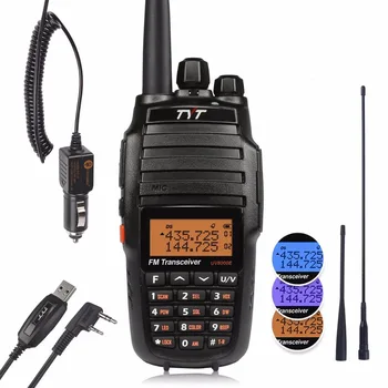 

TYT UV 8000E Dual Band Handheld 136-174/400-520MHz Tri Power 10W Cross-band Repeater 3600mA Transceiver Radio Walkie Talkie
