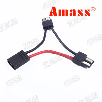 

Amass Trx Series Line Length 7cm 1 Female 2 Male Current add 14AWG Silicone Wire