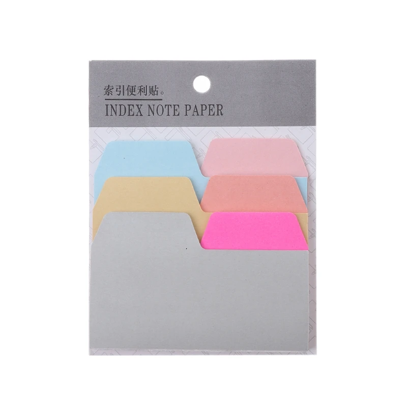 

90 Sheets Index Note Paper Sticky Notes Memo Pad Office School Supplies