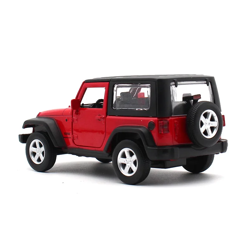 CAIPO 1:43 Jeep Wrangler литая под давлением модель автомобиля металлический материал коллекция детских игрушек украшение игрушка с инерционным механизмом модель автомобиля