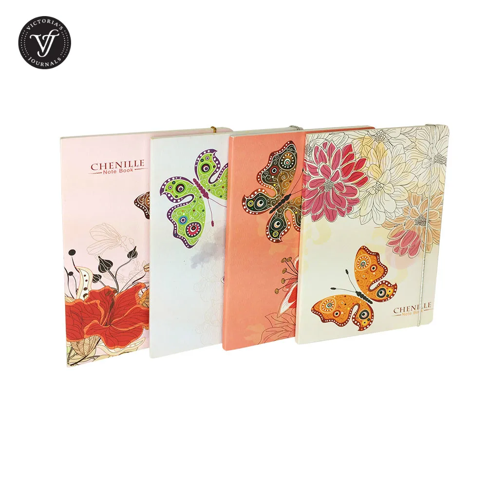 

Victoria's Journals Carnet Soft Cover Notebook With Elastic Band Thread Binding Notebook Journal