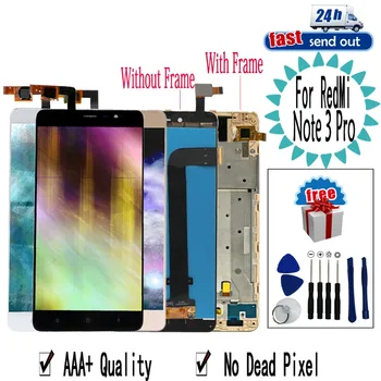 

152mm LCD For Xiaomi Redmi Note 3 Pro LCD Display Touch Screen Tested Digitizer Assembly With Frame For Xiaomi Redmi Note3 Pro