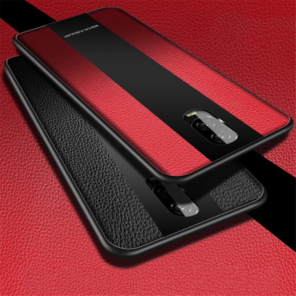 Luxury Vintage Design PU Leather Case for OnePlus 6T 6 ...
