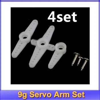 

4set/bag RC Micro Servo 9g arm part For Arduino Aeromodelismo Align Trex 450 Airplane Helicopters Accessories Servo Accessories