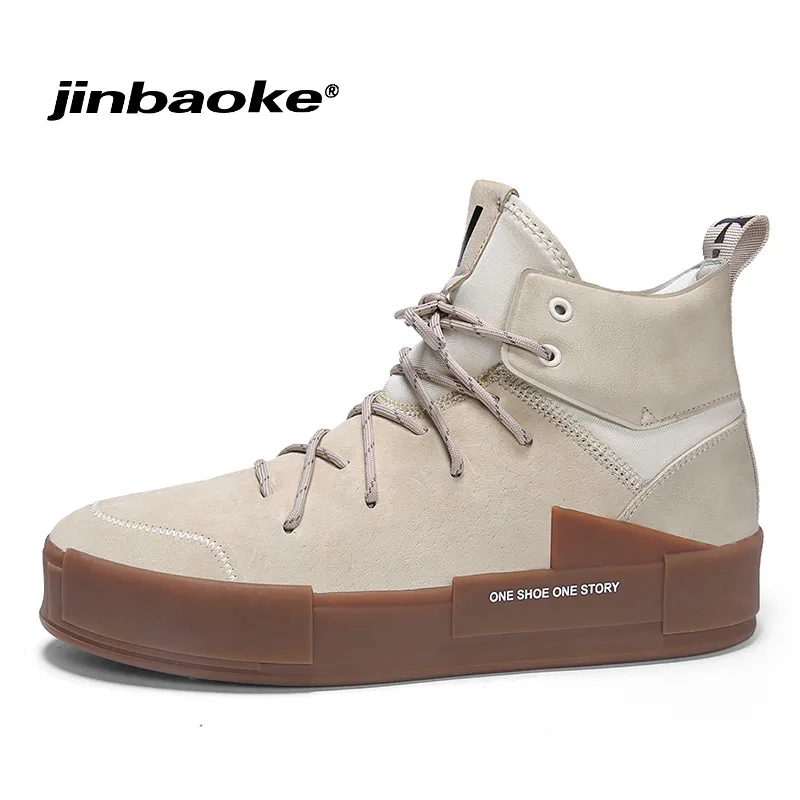 

Street Style Men Leather Sign High Top Skateboarding Shoes Sneakers Plein Footwear Shoe Zapatos Hombre Black/Red