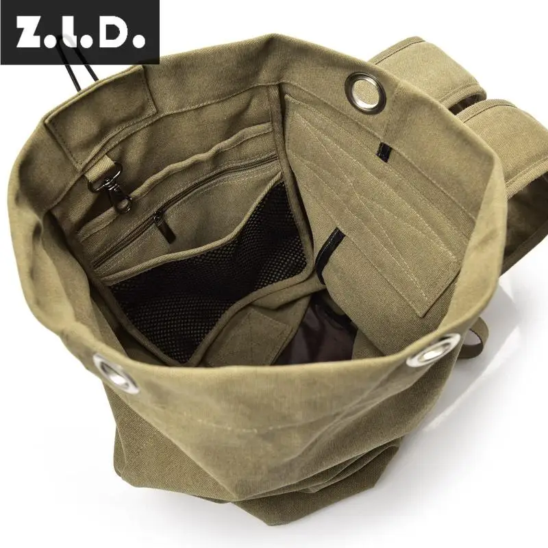 Z.l.d. Модный рюкзак большой емкости мужские модные брендовые повседневные сумки, дорожные сумки выходные сумки женские сумки