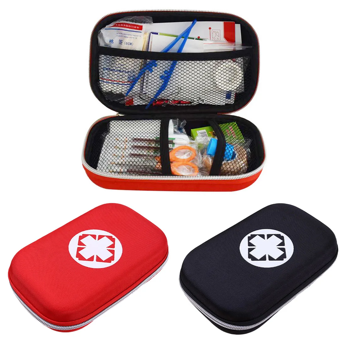 

Survival Kit Portable Outdoor Camping Waterproof EVA First Aid Kit Bag Family Travel Security Emergency Kits Medical Empty Bag