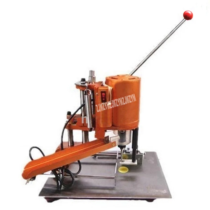 DK 150 Punching Machine Single Head Paper Hole Drilling Machine For Paper/Plastic Bag Drilling