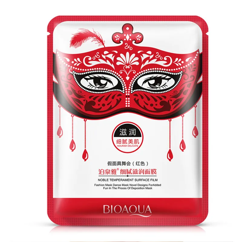 BIOAQUA National Style Facial Mask Unique Party Masks Moisturizing Face Masks Oil Control Shrinking Pore Masquerade Skin Care 2