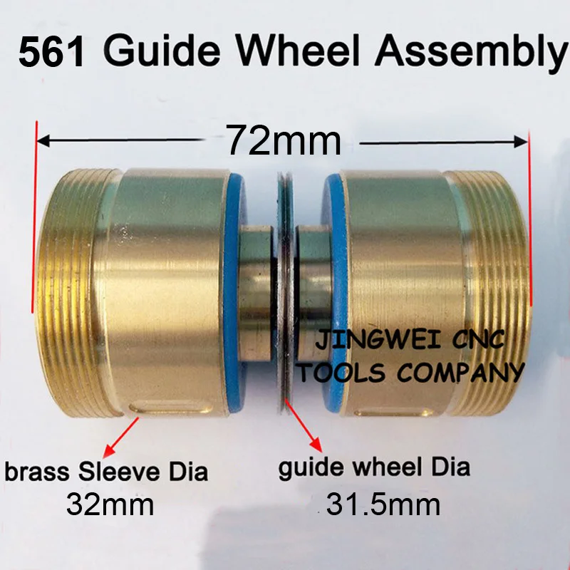 

Copper guide Wheel Pulley Assembly 561/ 32*60mm 68mm 72mm, CNC Wire Cut EDM Machine