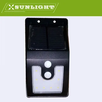 

PIR Motion Sensor Waterproof 10 leds Solar Light Outdoor Garden Lampada Wall lighting Street Solar Light Lamps