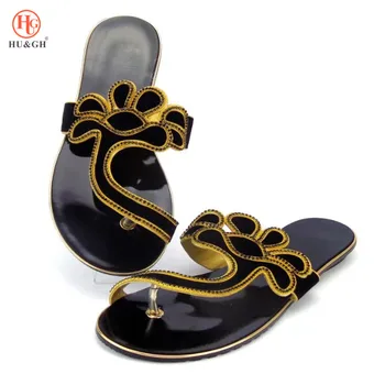 

2018 New Design African Lady Slippers Summer High Heels Women Shoes High Quality African Sandals Pumps Shoe for African Wedding