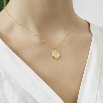 

925 sterling silver star moon pendants necklace trendy element design wild necklace for women 2018 charm jewelry holiday gift