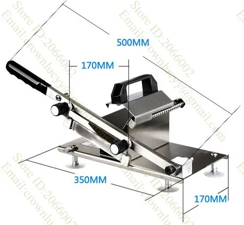 Замороженная рыба, колбаса, мясо, ветчина и т. Д. Слайсер; кухонные инструменты машины для резки свинины