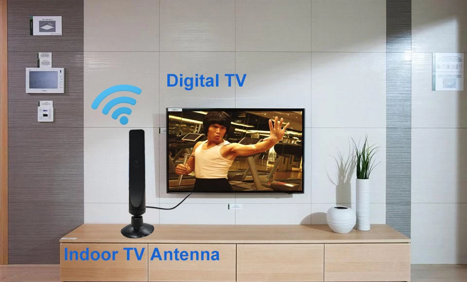 ТВ антенна цифровая наружная hdtv hqclear receptor внешний усилитель antenas antena Крытый Wi-Fi parabolica satelite amplificador