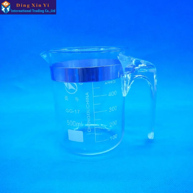 Buy 1PC Glass beaker With handle 500ml beaker Lab