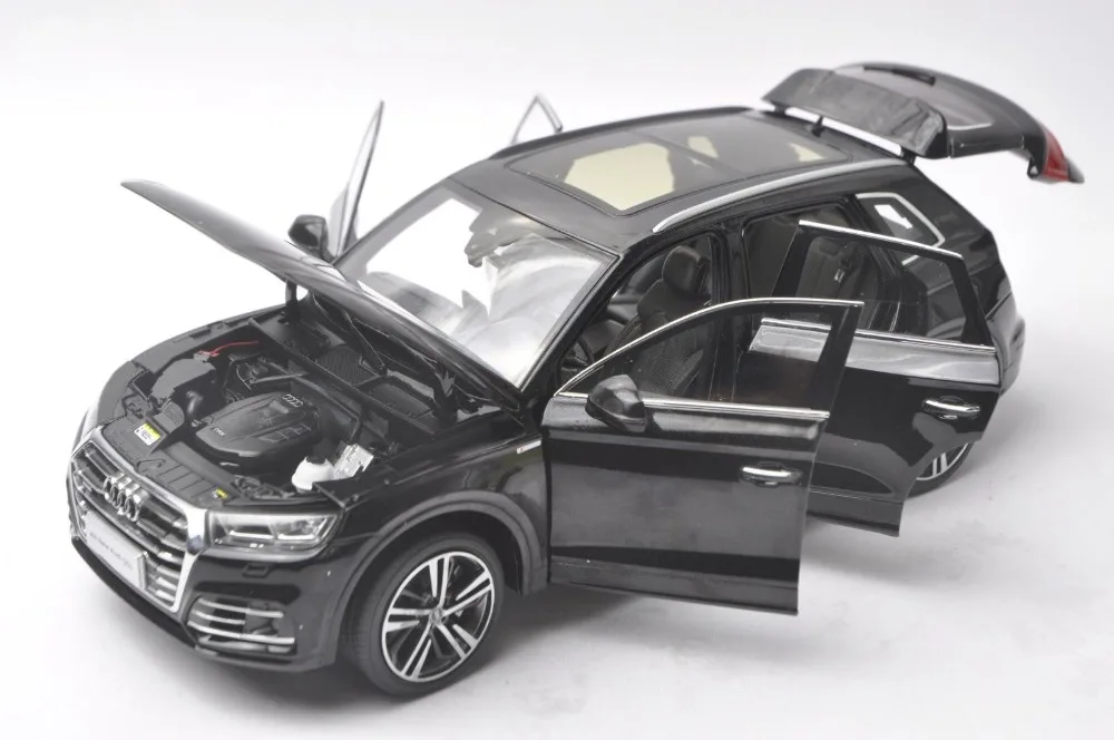 Модель литая в масштабе 1:18 для Audi Q5L Q5 2018 черный Внедорожник игрушечный