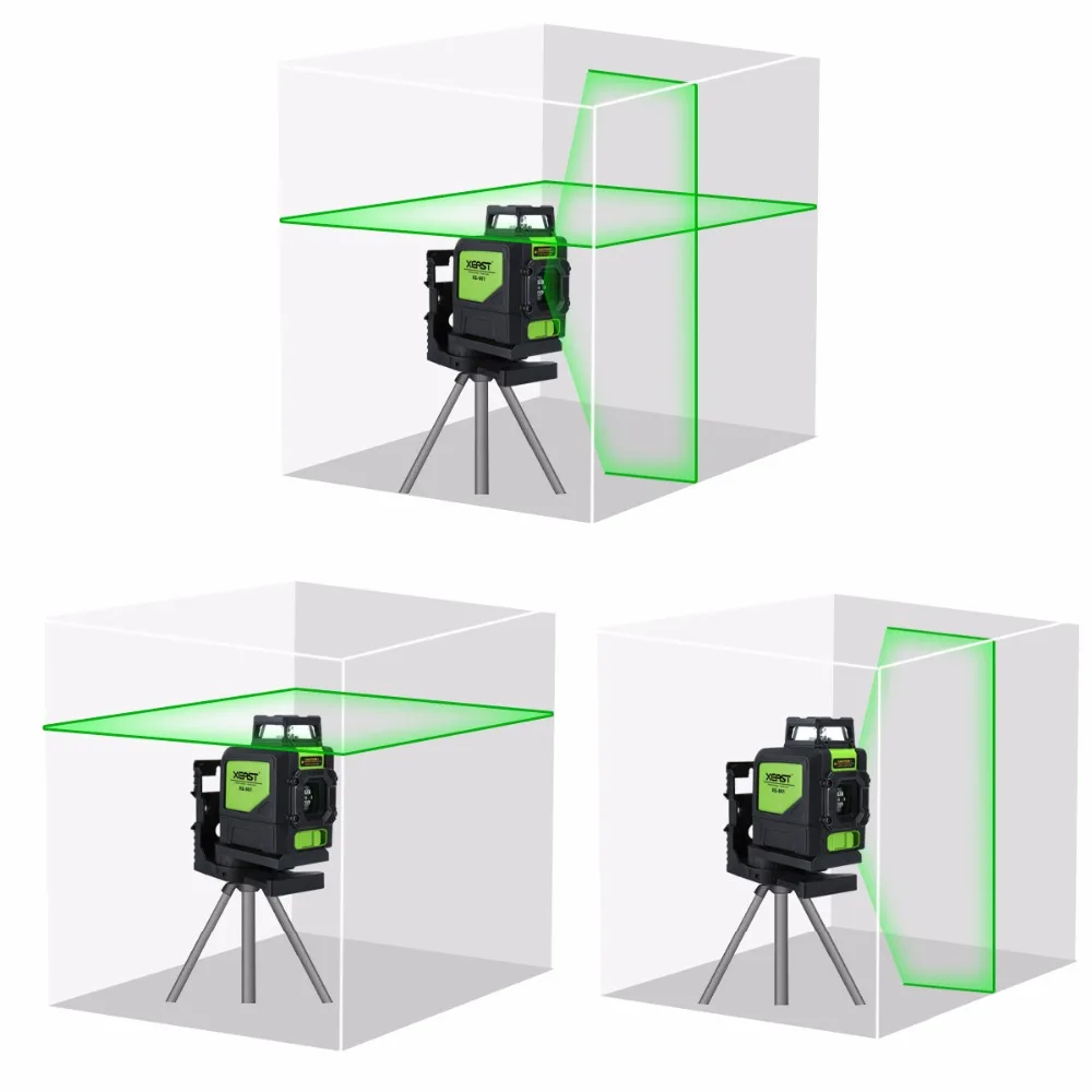 Новинка 2020 зеленые лазерные 3D уровни самонивелирующийся сверхмощный зеленый