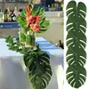 12Pcs Artificial Tropical Palm Leaves for Hawaiian Luau Theme Party Decorations Home garden decoration AA8238 ► Photo 3/6