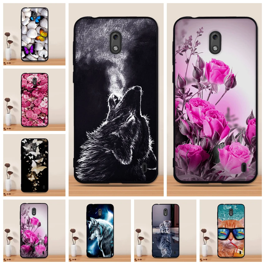 

For Nokia 2 Case Cover Funda for Nokia 2 Case Silicon Soft TPU Cover Coque Phone Case for Nokia 2 Capa Cover TA-1029 TA-1035