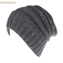 Модная женская зимняя теплая вязаная крючком Лыжная Шапка плетеная тюрбан головной убор шапка мастер дизайнер Прямая поставка 170914