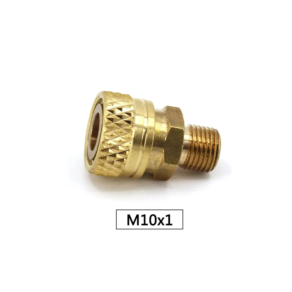 

Pneumatic PCP Airforce Paintball High Pressur Male Quick Coupler Sockets 8mm M10x1 Copper Air Refilling Disconnect Fitting