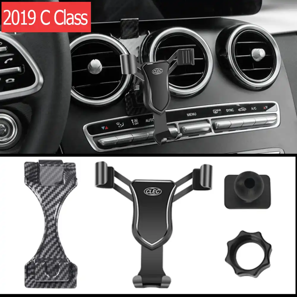Auto Handy Halter Fur Mercedes Benz C Klasse 2019 2020 W205 C250 C300 Auto 360 Grad Schwerkraft Gps Drahtlose Lade Halterung Universal Car Bracket Aliexpress