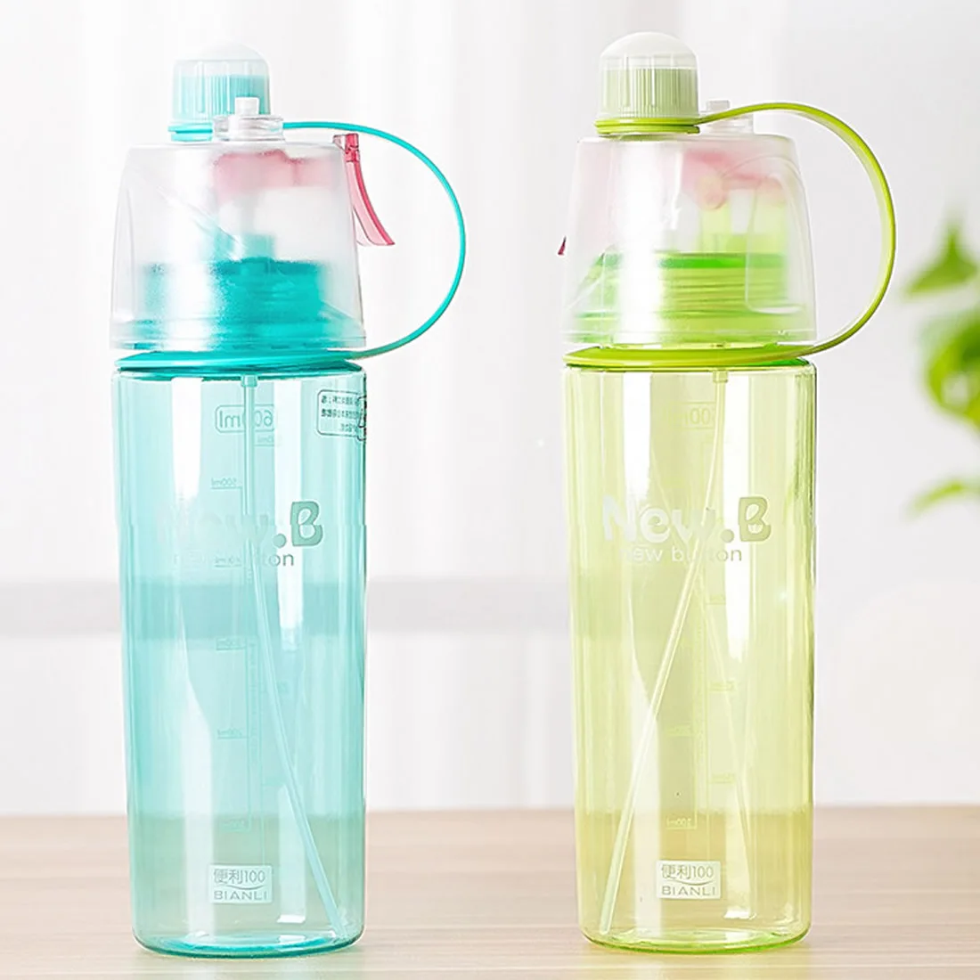 Creative Spray Sports Water Bottle Professional Sports Bottle rociar