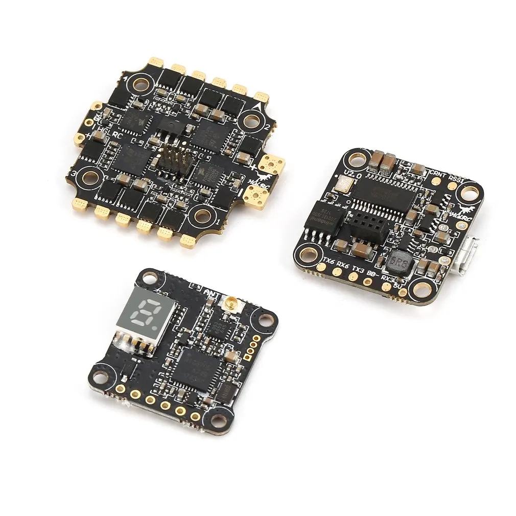 

HGLRC XJB F440-TX20.v2 F4 Flight Controller FC 40A Blheli_S ESC tx20.v2 VTX HGLRC Flight Controller F4 Flight Controller