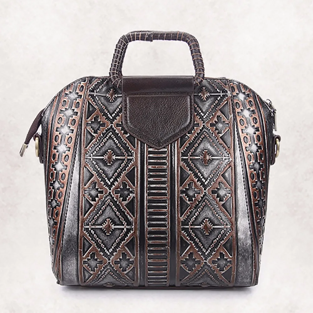 Сумка мессенджер Женская натуральная кожа с тиснением|fashion handbag|handbags fashionhandbag styles |